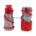 For Case (2004 or Newer) 85XT 90XT 95XT 5/8" SAE Flat Face Hydraulic Quick Connect Coupler Set