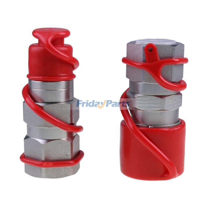For Case (2004 or Newer) 85XT 90XT 95XT 5/8" SAE Flat Face Hydraulic Quick Connect Coupler Set