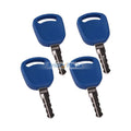 4PCS Ignition Keys 14601 82030143 For CASE FARMALL 120A 140A 110A 65C 75C 125A 130A