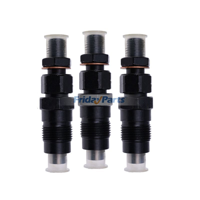 3Pcs Fuel Injector 131406440 for Case IH Compact Tractor D25 D29 D33 DX23 DX25 DX26 DX29 DX33