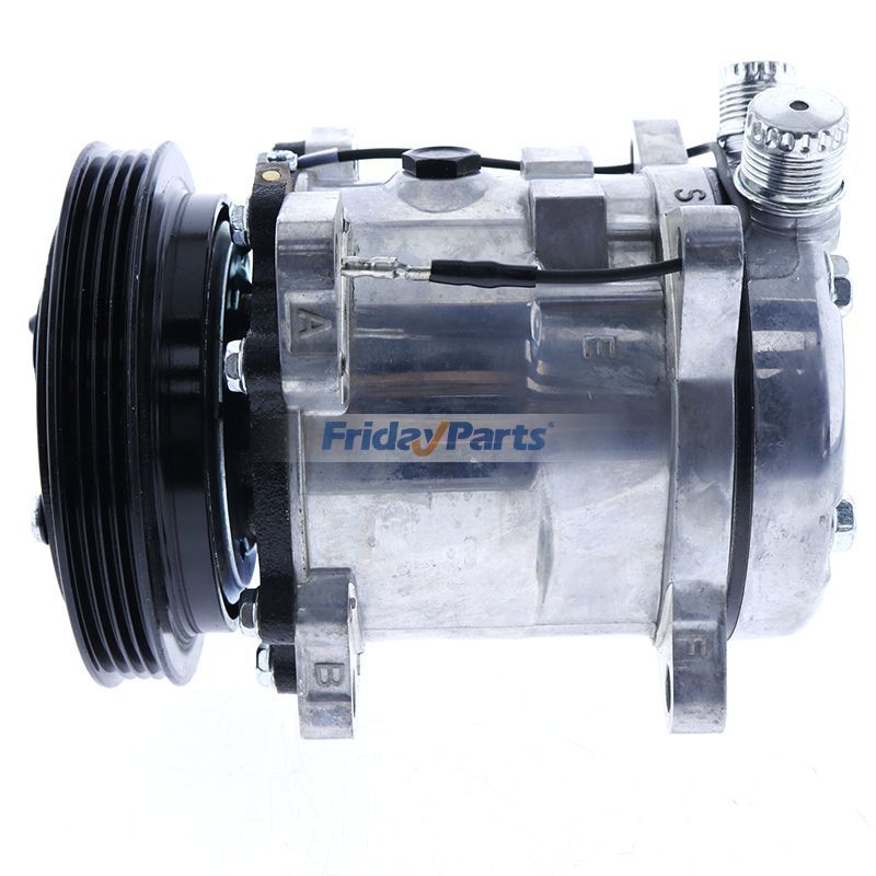 SD5H11 A/C Compressor 6372 84321961 47741862 for CASE Loader TR340 TV380 SV250 SV280 SV300 TR270 SV340 TR310 TR320 SR200 SR210 SR220 SR240 SR250 SR270