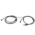 Front Left & Right Brake Pad Wear Sensor 34356790303 34356790304 for 2011-2017 BMW X3 X4