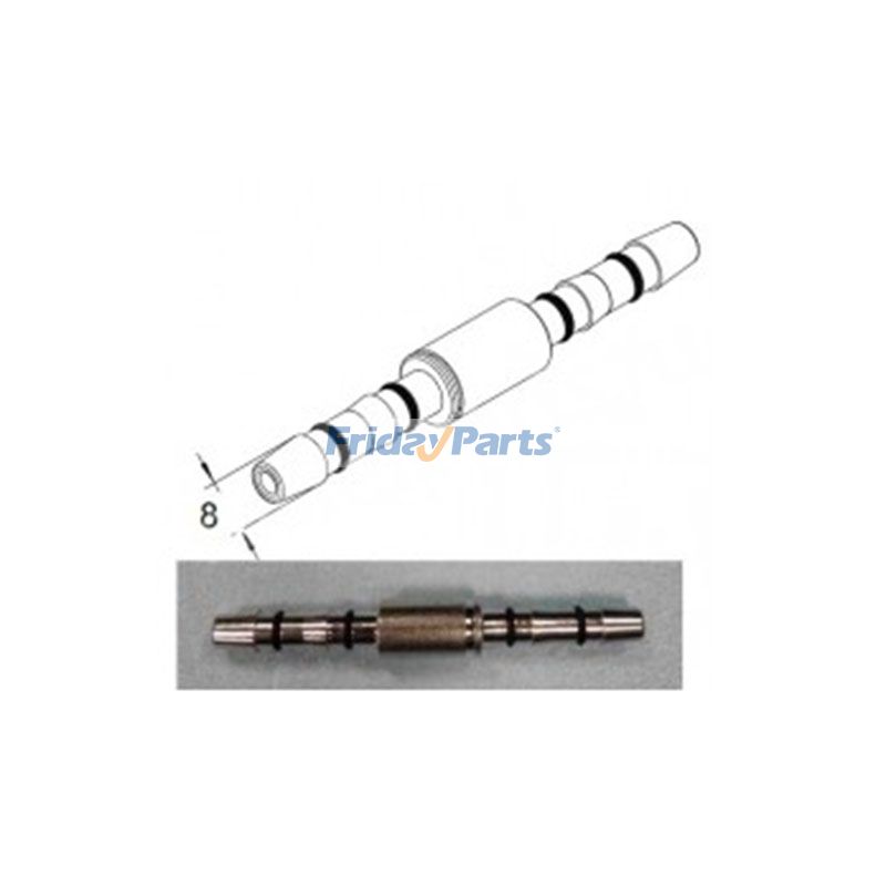 FTNG Splicer Straight IDN 8 40-60291-01 for Carrier Transport Refrigeration