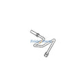 Fuel Injection Pipe 8974848140 8980305720 for Isuzu Engine 4LE1 4LE2 CASE Excavator CX75SR CX80