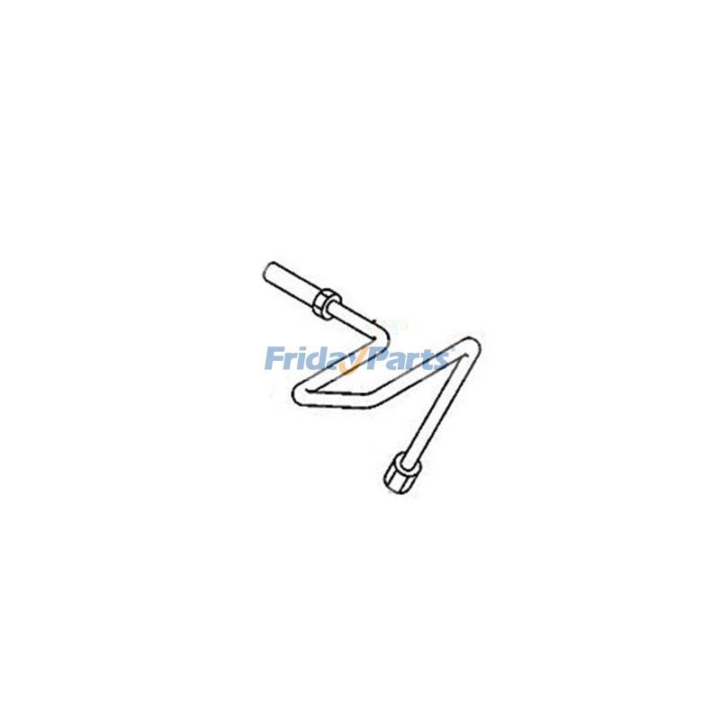 Fuel Injection Pipe 8974848140 8980305720 for Isuzu Engine 4LE1 4LE2 CASE Excavator CX75SR CX80