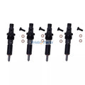 4Pcs Fuel Injector 0432133771 2853346 for CASE P70 Engine 430 445 New Holland L190 Skid Steer Loader
