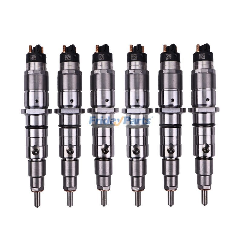 6 Pieces Fuel Injector 84347519 for Cummins Engine QSL9 CASE Tractor Magnum 180 215 245 275 305 335 MX305 MX245
