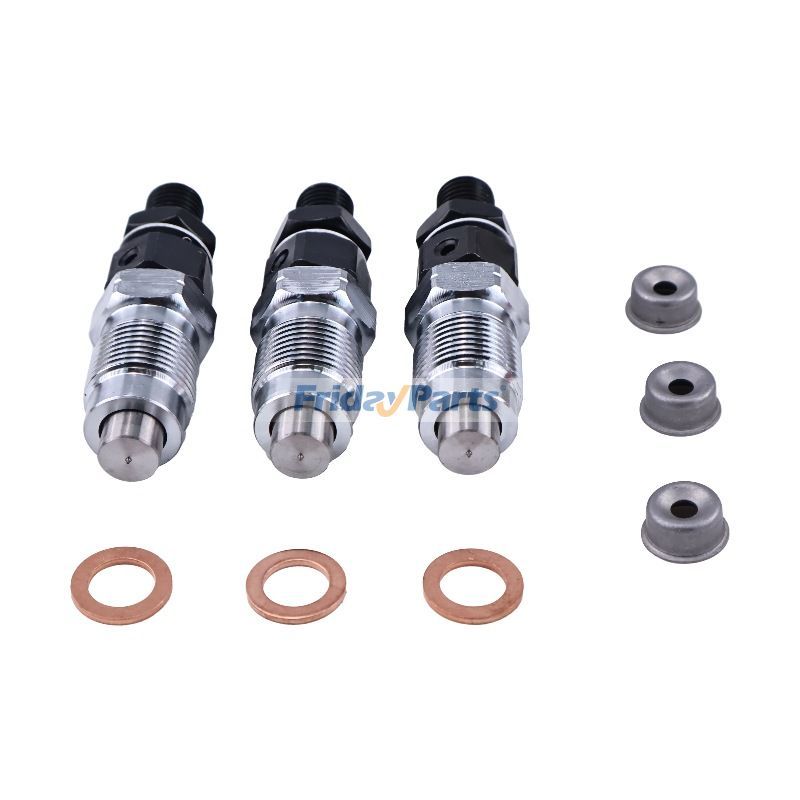 3Pcs Fuel Injector 6670465 for Kubota Engine D722 Bobcat Excavator E08 E10 E14 E16 319 321 323 324 418