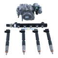 Fuel Injector Pump & Common Rail & Injector Kit 7249380 7030409 7275454 for Bobcat E32 E35 E42 E45 S540 S510 S530 S550 T450 T550 T590