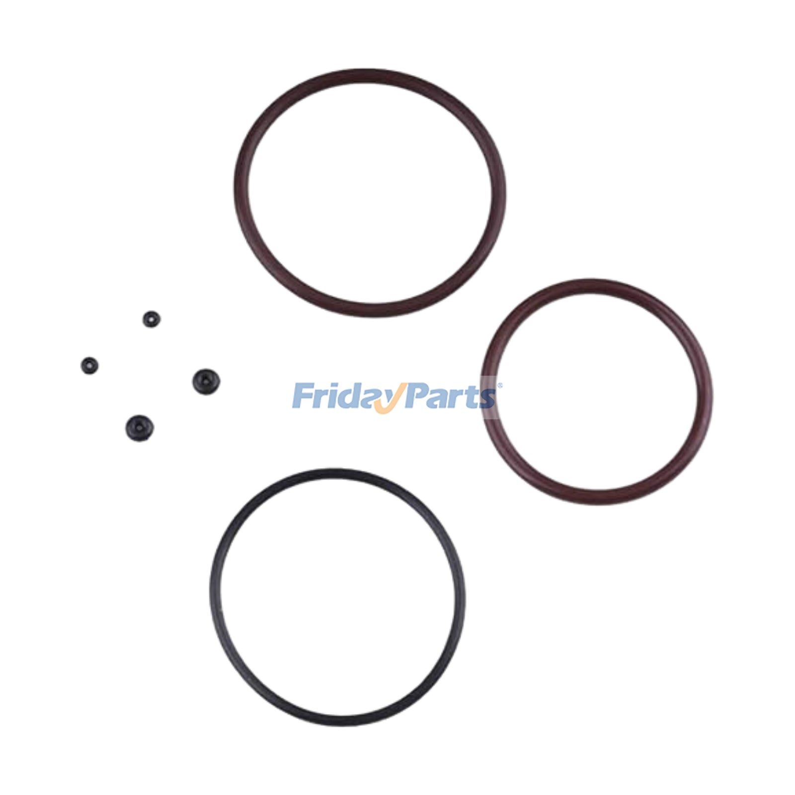 Fuel Injector Repair Kit 504125329 for Iveco Engine F3AFE613A F3BFA613B F3BFA613C F3BFA614E CASE Combine 7230 8230 9230