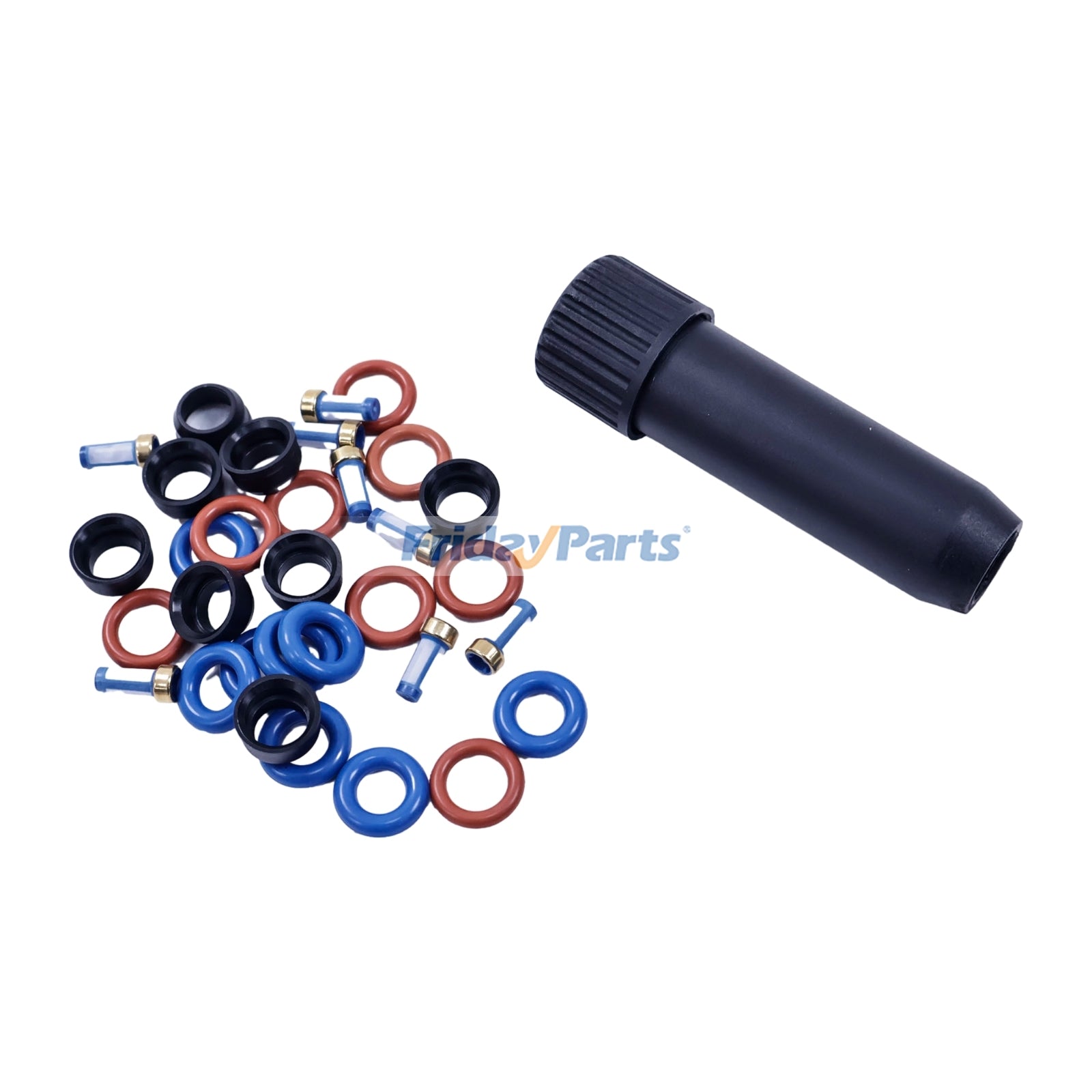 Fuel Injector Repair Seal Kit for Chevrolet Express Silverado GMC Sierra Savana 1500 2500 3500 1999-2007