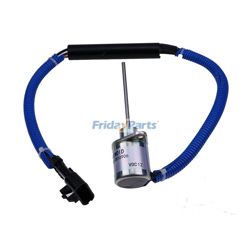 Fuel Stop Solenoid 25-38109-06SV for Carrier Engine CT4.134TV CT4.114TV Vector 1950 1850 1550 1800 1500