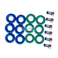 Fuel Injector Repair Kit 13641439800 for 2001-2006 BMW 330i 330i 530i X3 X5 Z3 Z4
