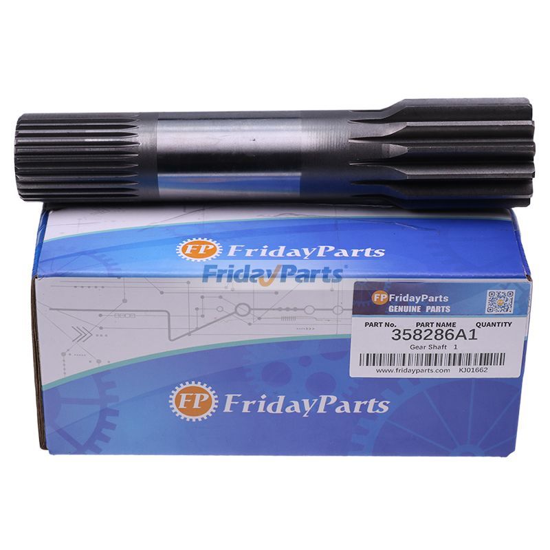 Gear Shaft 358286A1 for CASE Backhoe Loader 570LXT 570MXT 580L 580M Forklift 585G 586G 588G