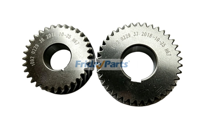 Gear Set 1622-3110-37 1622-3110-38 for Atlas Copco Air Compressor GA45