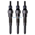 3 Glow Plugs 185366250 185366220 for Perkins Engine 402D-05 402F-05 403A-11 403D-07 403D-11 403F-07 403F-11 404D-15 403C-11 404C-15