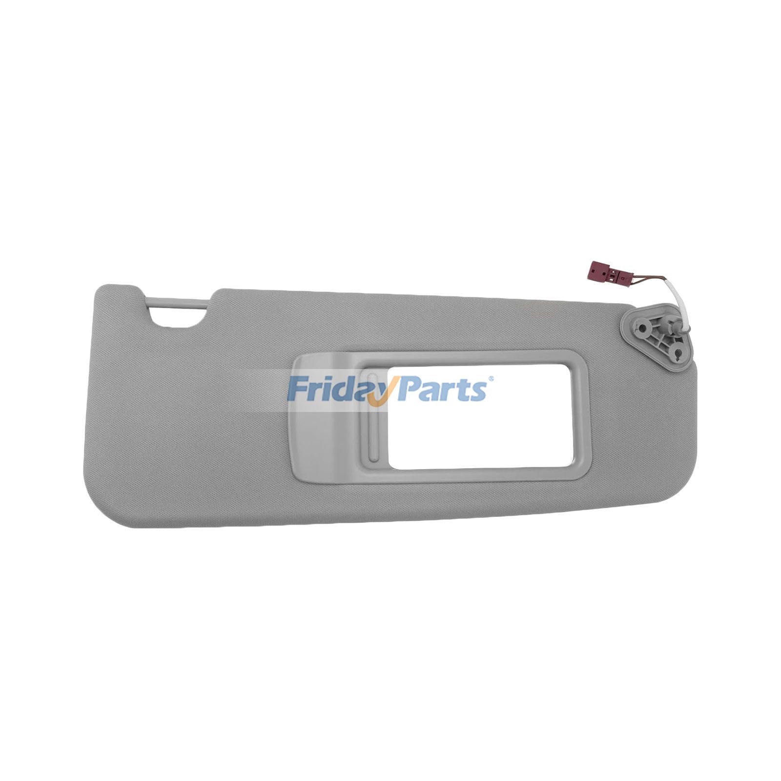 Grey Right Passenger Side Sunvisor 51167252010 for BMW 3 Series E90 Sedan E91 Touring X1 2005-2015