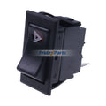 Hazard Lamps Rocker Switch 386850A1 for CASE 590SM 580SM 580M 590SN 580SN 580N 580SM+ 590SM+ Loader Backhoe