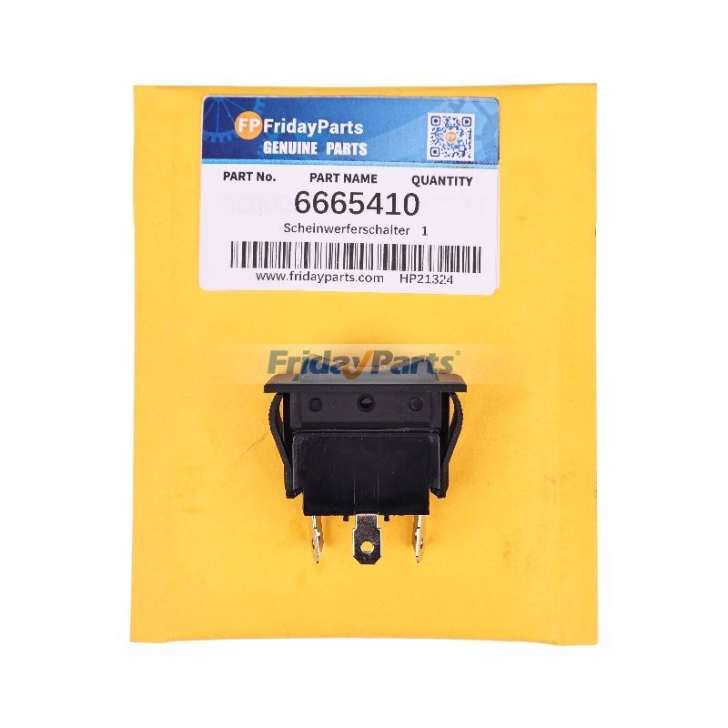 Headlight Switch 6665410 for Bobcat Loader 450 453 463 542 S130 S150 S175 T110 T140 T180 T190