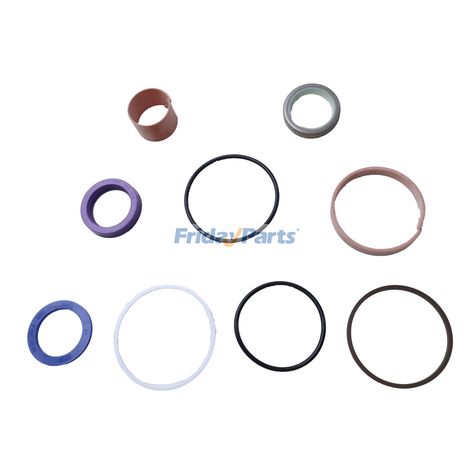 Hydraulic Cylinder Seal Kit 1543313C1 for CASE Loader 1529 1530 1838 1840 1845