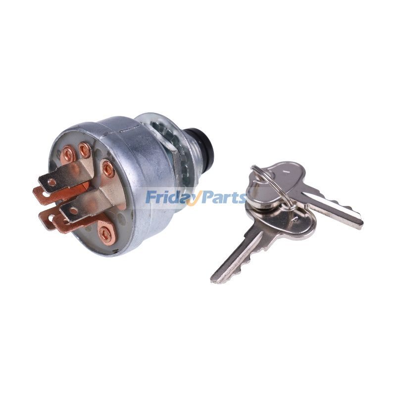 Ignition Switch with 2 Key CLC102044702 for CASE SCOUT XL SCOUT New Holland 125UV 115UV Tractor