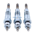 3Pcs Glow Plug 44-7130 42-0916 for Yanmar Engine 366 3TNA72 395 Thermo King TS200 TS300 TS500 TS600