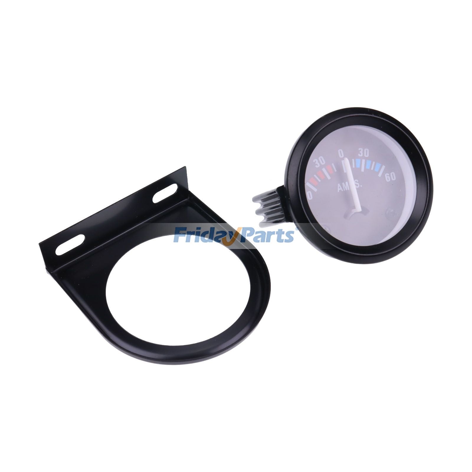 Aftermarket Bosch SP0F000059 2 Inch Ammeter Gauge With Black Dial Face Black Bezel for Vehicle Industrial Equipment