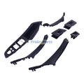 Inner Door Panel Handle Pull Trim Cover Set 51417225873 for BMW 520i 525i 528i 530i 535i 535d 2.0L L4 2.5L 3.0L L6 2010-2016