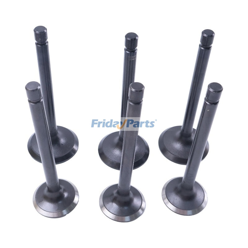 Intake Exhaust Valve SBA120166360 SBA120176250 for CASE Compact Tractor DX18E DX22E DX23 DX24 DX25E DX26