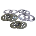 Kit of Discs and Separators 237021A1 237022A1 308029A1 308030A1 for CASE 580SM 580M 570LXT 580L 586G 580SL 570MXT 588G 585G
