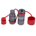 Male & Female Flat Face Coupler Kit 7246777 7246790 for Bobcat Loader 542 543 553 653 751 753 763 773 7753 853 863 864 873 963 E08 E10 E16 E32 E60 E85