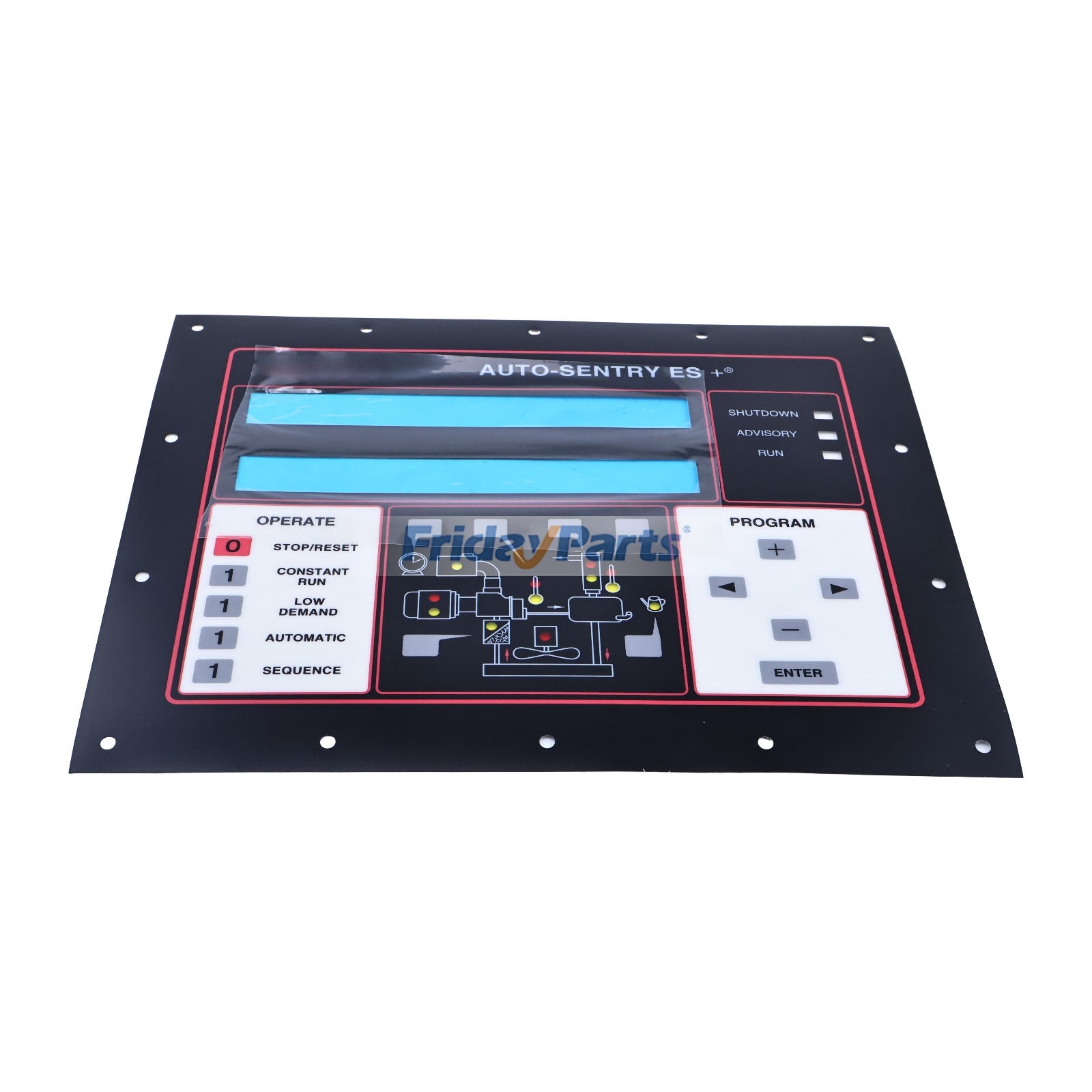 Keypad Membrane 302EAU1173 for Gardner Denver Air Compressor Controller