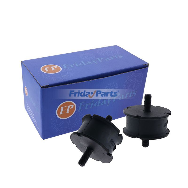 2PCS Rubber Buffer Rubber Mounting Shock Absorber 06119393 for Bomag BW161 BW217 BW151 BW202