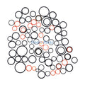 O Ring Seal Kit 1346108C2 for CASE Loader 580N 580SN 570LXT 590SL 580SM Tractor 1150G 1150H 1150H_IND