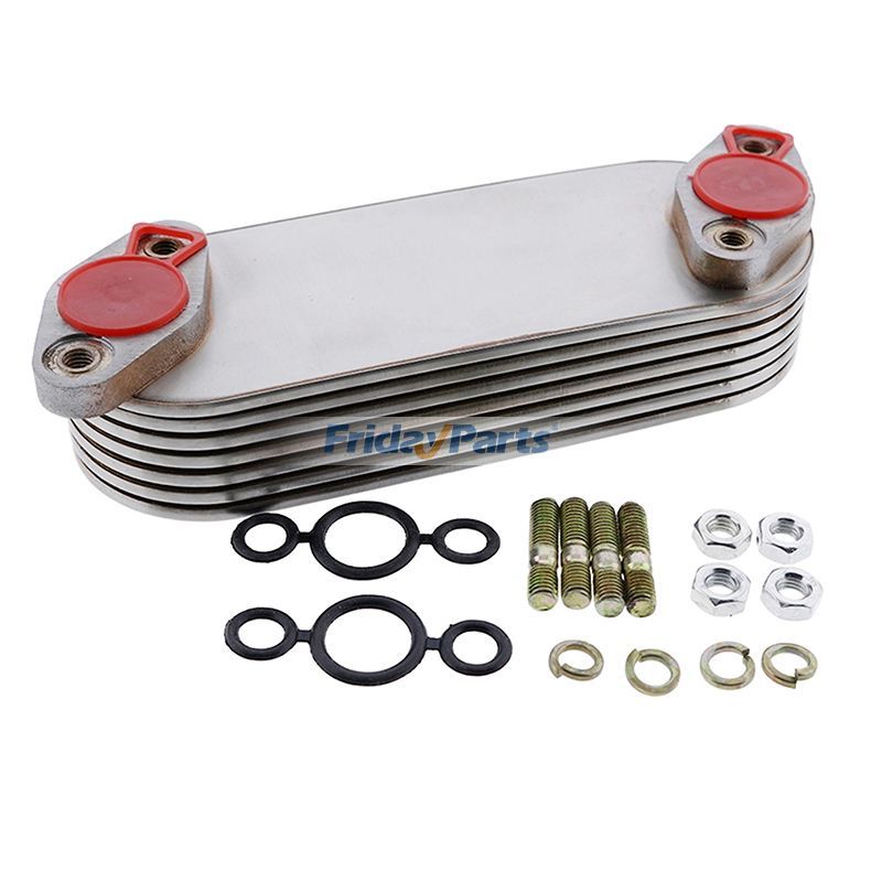 Oil Cooler 6668517 for Perkins Engine 1004-40T Bobcat Skid Steer Loader 963