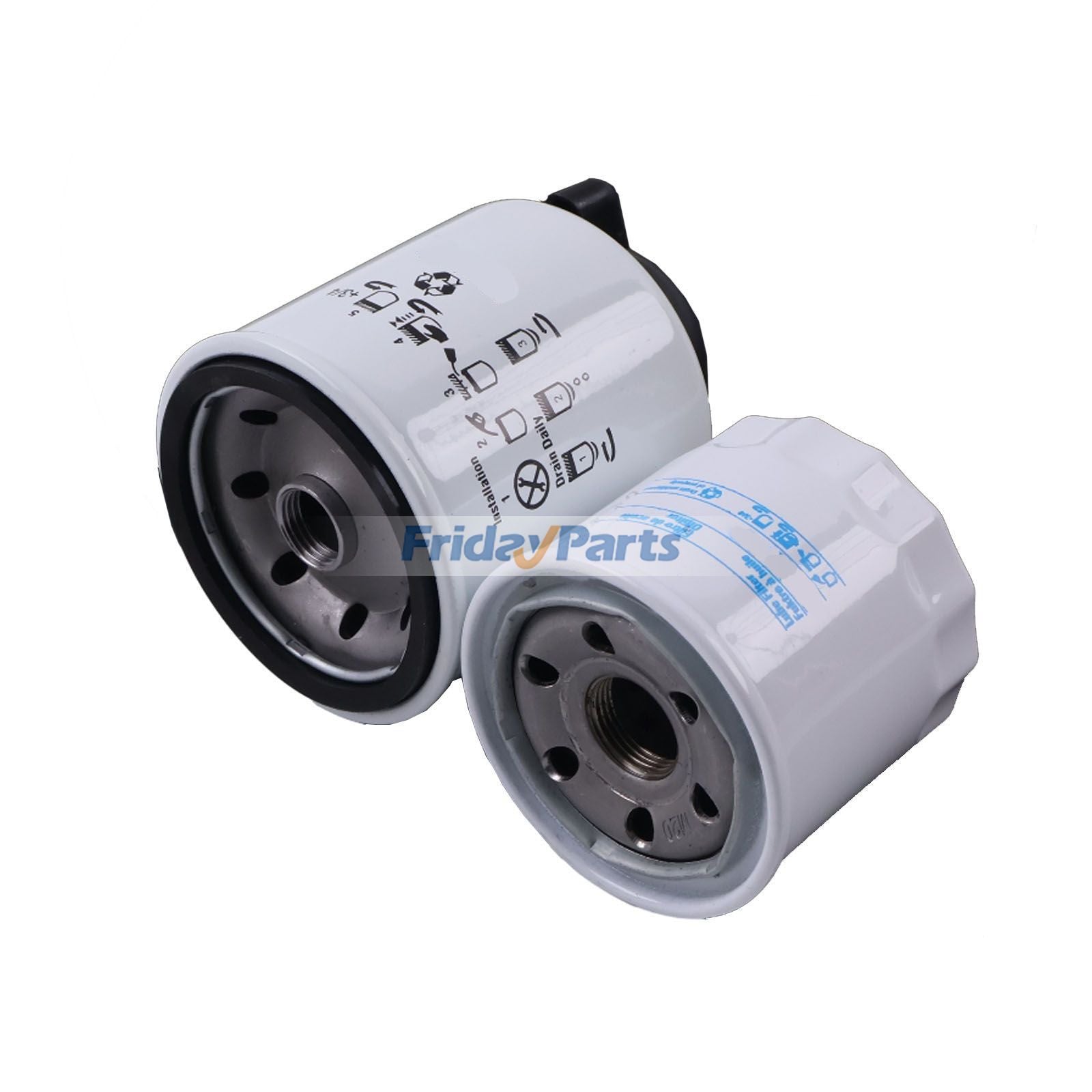 Oil & Fuel Filter 6671057 6667352 for Bobcat Excavator 319 320 321 322 323 324 418 E14 E16 Loader 453 463