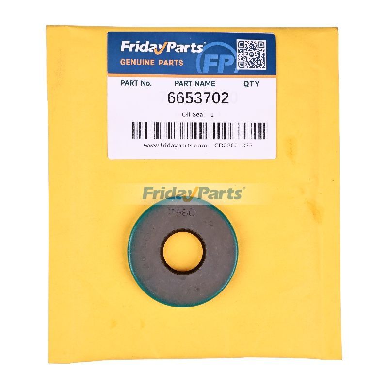 Oil Seal 6653702 for Bobcat Loader 653 751 753 763 773 853 863 864 7753 A220 A300 S175 S185 S220 S250 S300 T190 T200 T250 T300