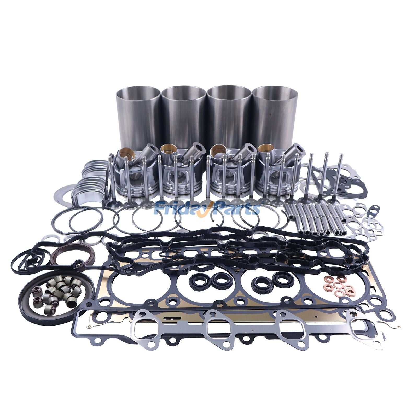 Overhaul Rebuild Kit for Doosan Daewoo Engine D24 D24NAP Bobcat Loader S450 S510 S530 S550 S570 S590 S595 S630 S650
