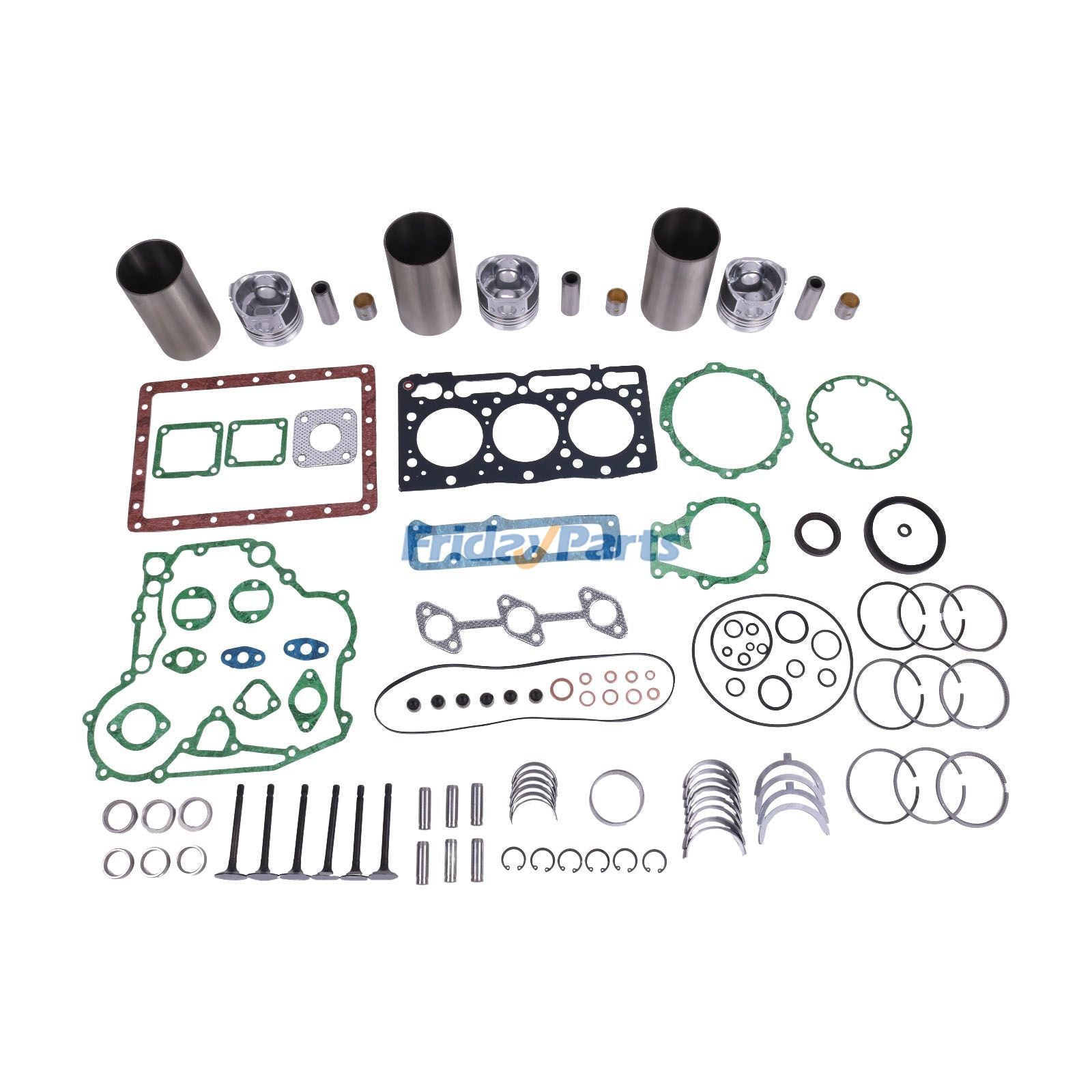 Overhaul Rebuild Kit for Kubota Engine D905 D905E D905B D905H