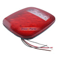 Passenger Side 5.75" Red Stop Turn Tail Light Replacement for Buyers Product 5626734 5626738