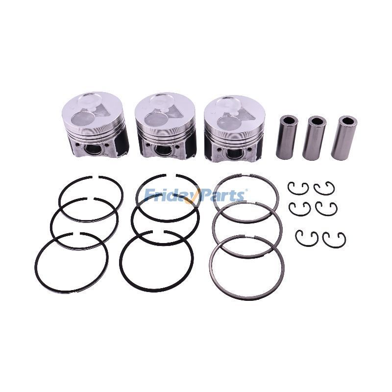 Piston & Piston Ring Set 6670393 6670395 for Bobcat Excavator 319 321 323 E14 E16