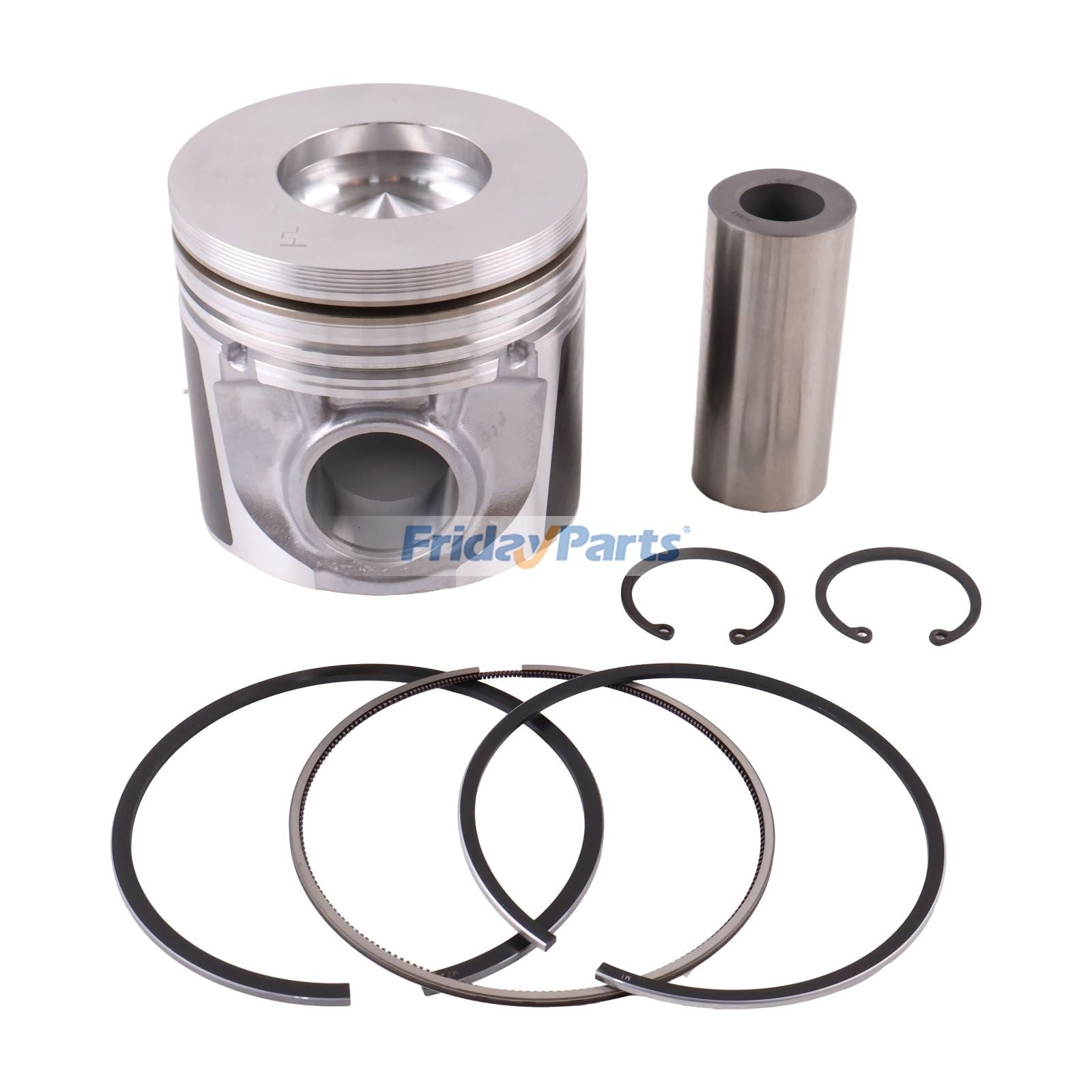 Piston & Piston Rings Kit 8097546 for CASE Engine F5AE F5CE Tractor Farmall 60 65 70 75 80 85