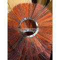 2 Pieces Poly and Wire Combo Sweeper Brush 6989142 for Bobcat