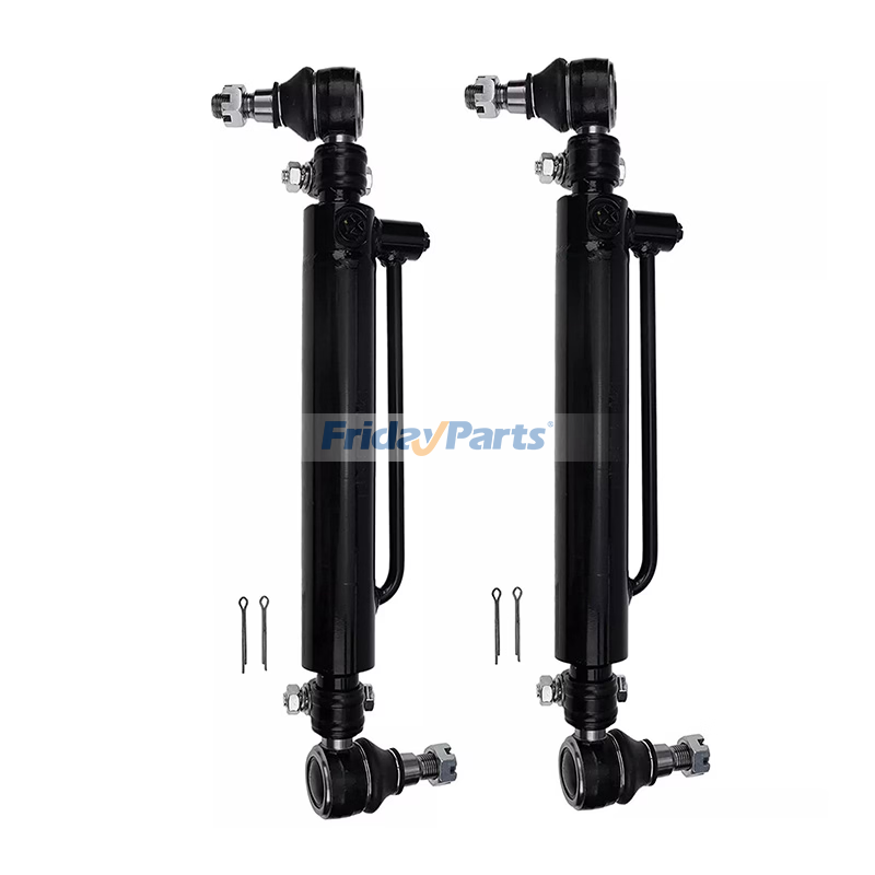 2 Power Steering Cylinders 234447A1 A37859 D128454 for CASE 2WD 4WD Loader Forklift Dozer 480 580 584 585 586