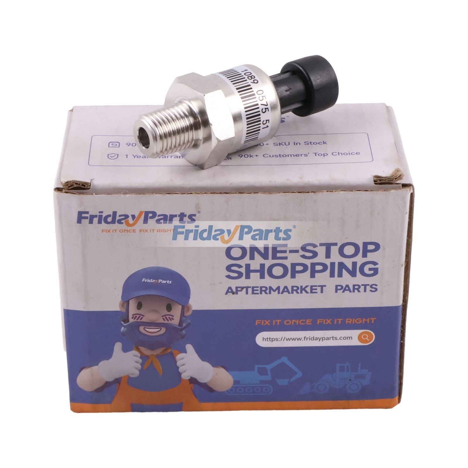 Pressure Sensor 1089-0575-51 for Atlas Copco Air Compressor GA30 GA55 GA75 GA110 GA132 GA160