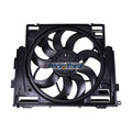 Radiator Cooling Fan Assembly 17418642161 17417618787 for BMW 5 Series 528i xDrive 2012-2016