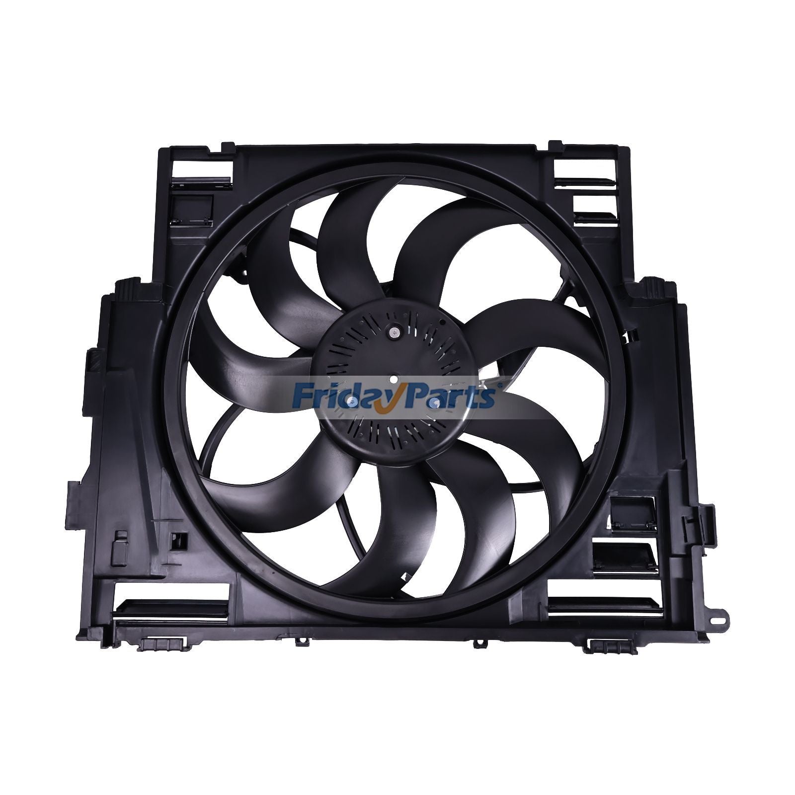 Radiator Cooling Fan Assembly 17418642161 17417618787 for BMW 5 Series 528i xDrive 2012-2016