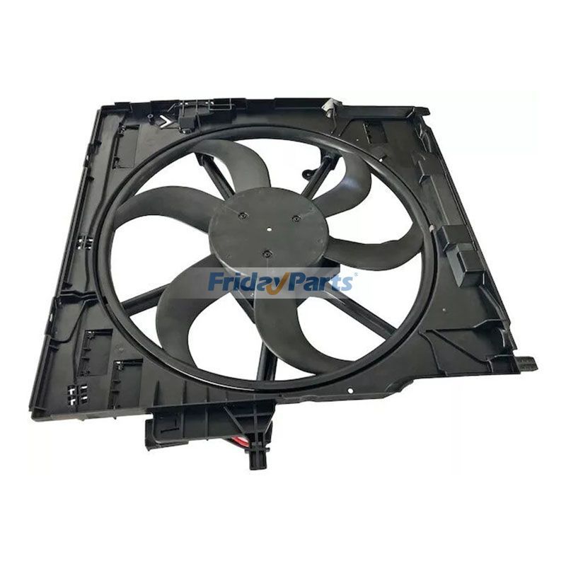 Radiator Cooling Fan Assembly 17428618239 for 2009-2013 BMW X6 X5 E70 E71 E72
