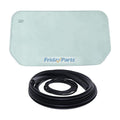 Rear Glass Window Kit 6729730 6675387 6554149 for Bobcat Loader 653 751 753 763 773 7753 853 863 873 953 963 864