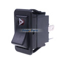 Flasher Lamps Hazard Rocker Switch 122736A1 for CASE 445CT 450CT 588H 580SL 586H 40XT 60XT 70XT 75XT 85XT 90XT 585G 586G 588G